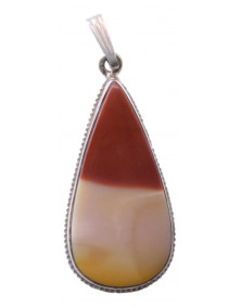 Pendentif Jaspe Mookaite