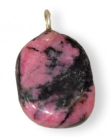 Pendentif Rhodonite