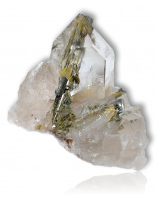 Quartz avec Aiguille Epidote