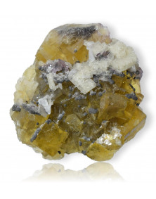 Fluorine jaune et Dolomite