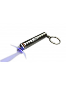 Porte clés avec LED + LED UV ondes longues