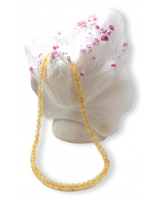 Un Collier en Citrine naturelle