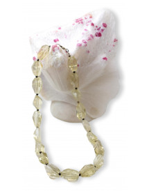 Collier en Citrine naturelle