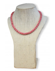 Collier en Rhodochrosite