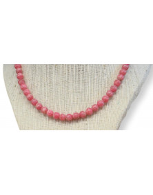 Collier en Rhodochrosite