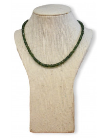 Collier en Apatite verte