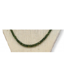 Collier en Apatite verte