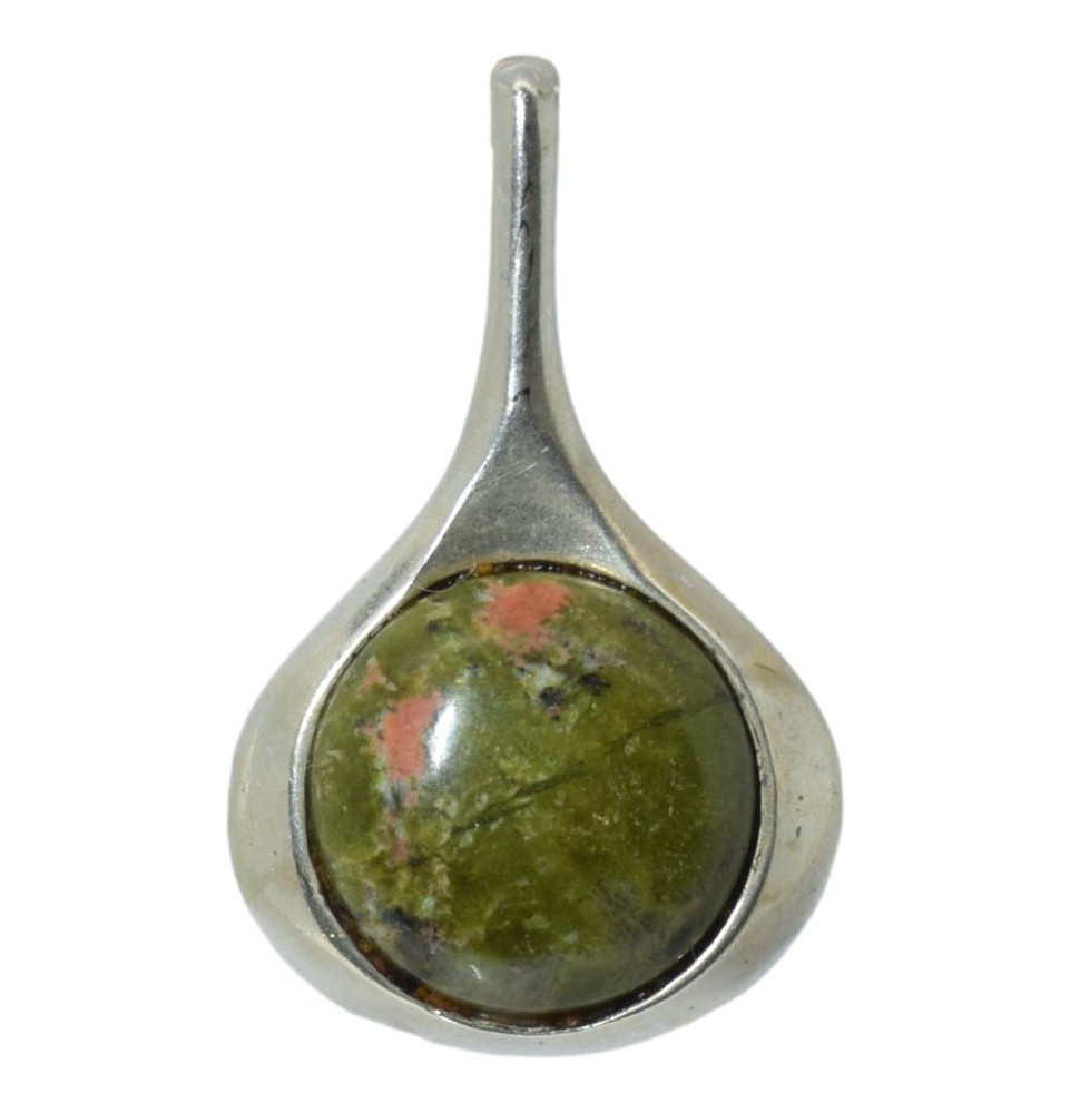 Pendentif Unakite Epidote