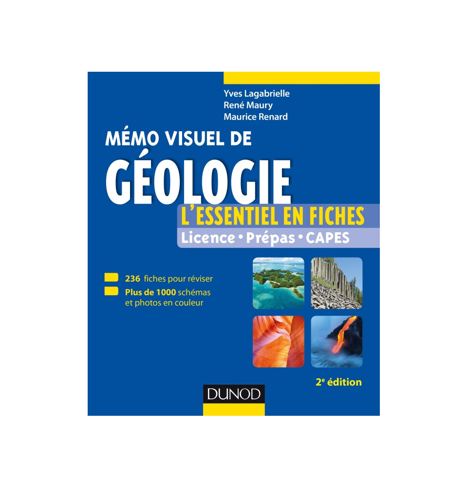 Mémo visuel de géologie