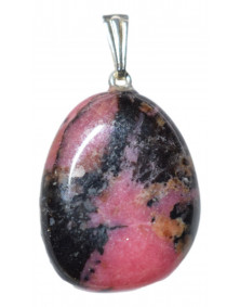 Pendentif Rhodonite