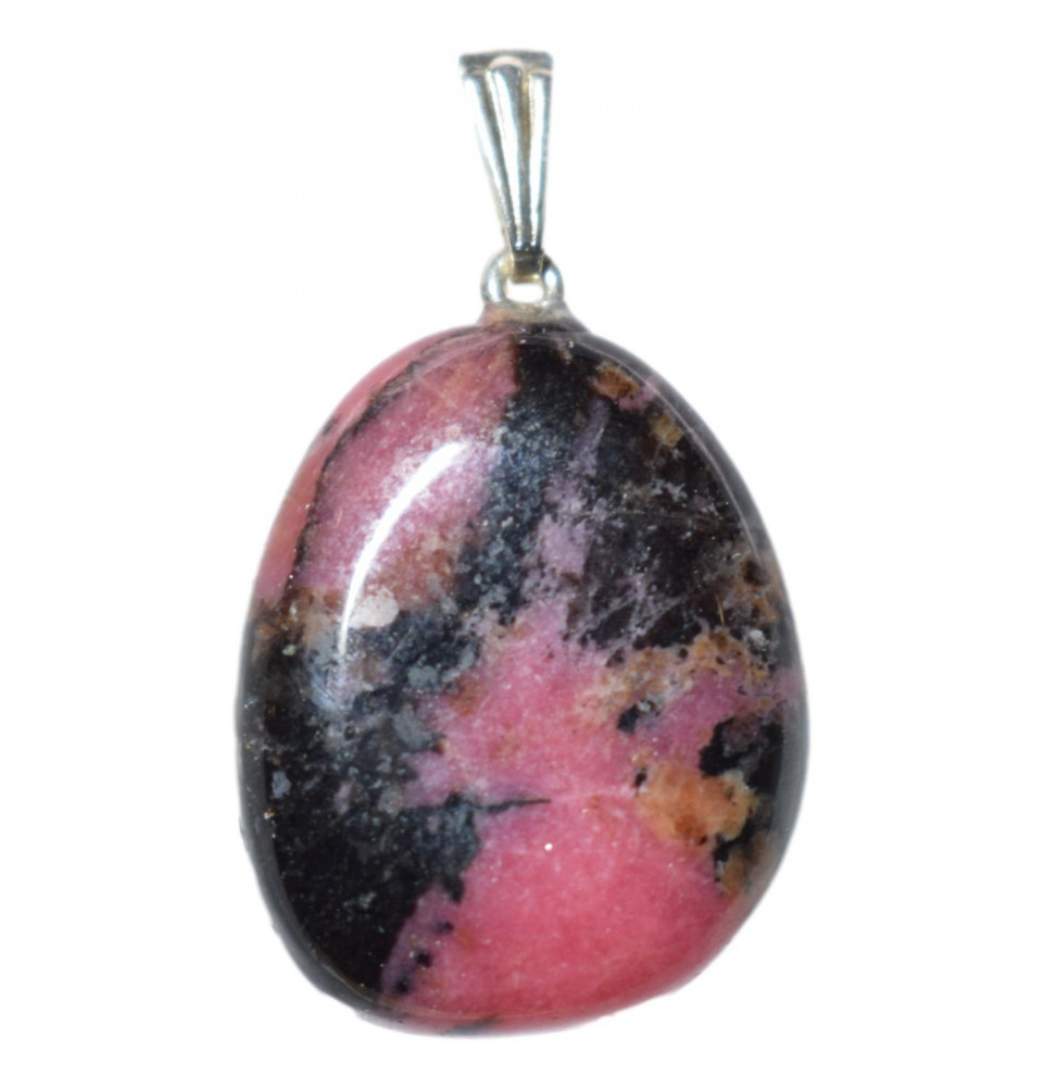 Pendentif Rhodonite