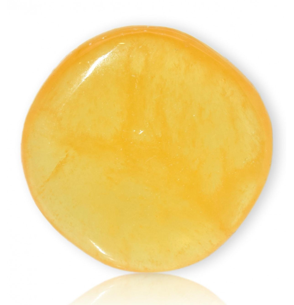 Galet calcite jaune