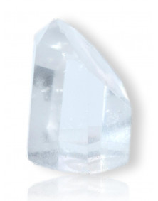 Pointe cristal de roche polie