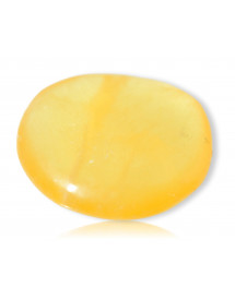 Galet calcite jaune