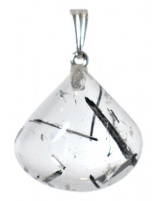 Pendentif Quartz Tourmaline