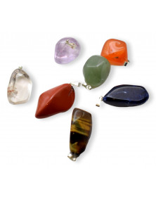 Ensemble de 7 pendentifs pour les chakras