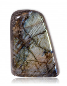 Bloc poli de labradorite