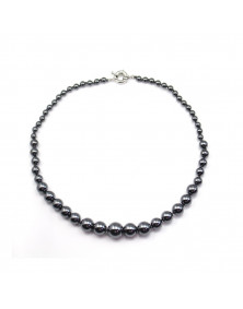 Collier en Hématite