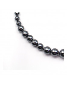 Collier en Hématite