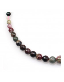 Collier en Tourmaline multicolore