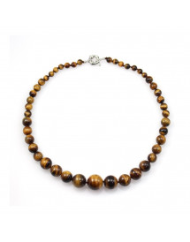 Collier en Oeil de Tigre
