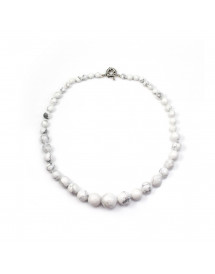 Collier en Howlite