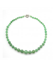 Collier en Aventurine verte