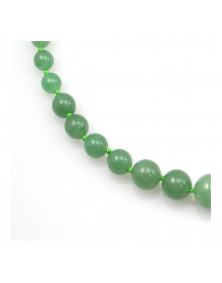 Collier en Aventurine verte