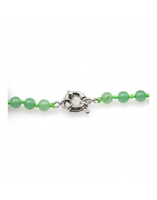 Collier en Aventurine verte