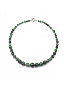 Collier en Zoisite