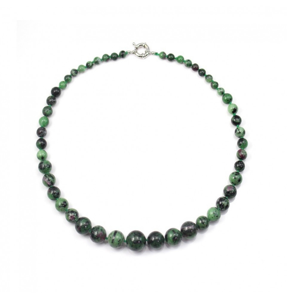 Collier en Zoisite