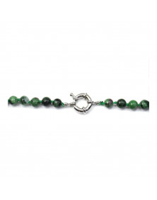 Collier en Zoisite