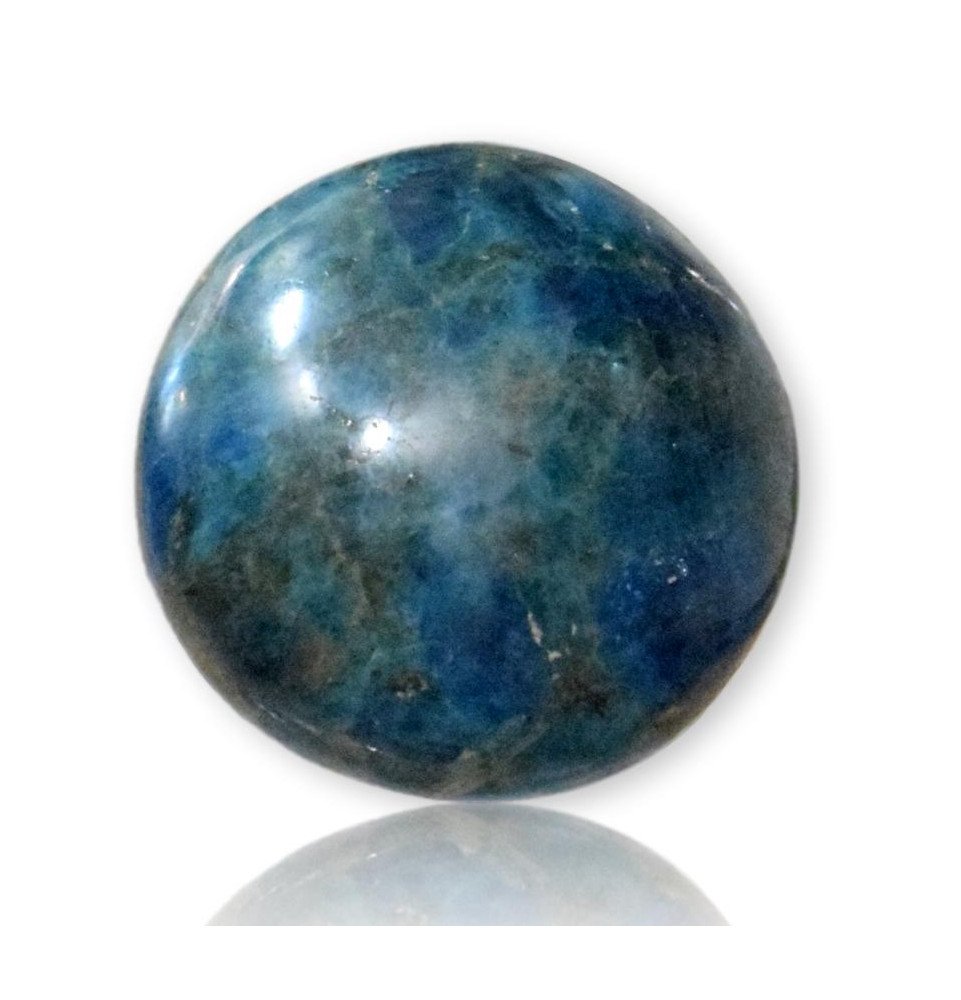 Galet Apatite bleue