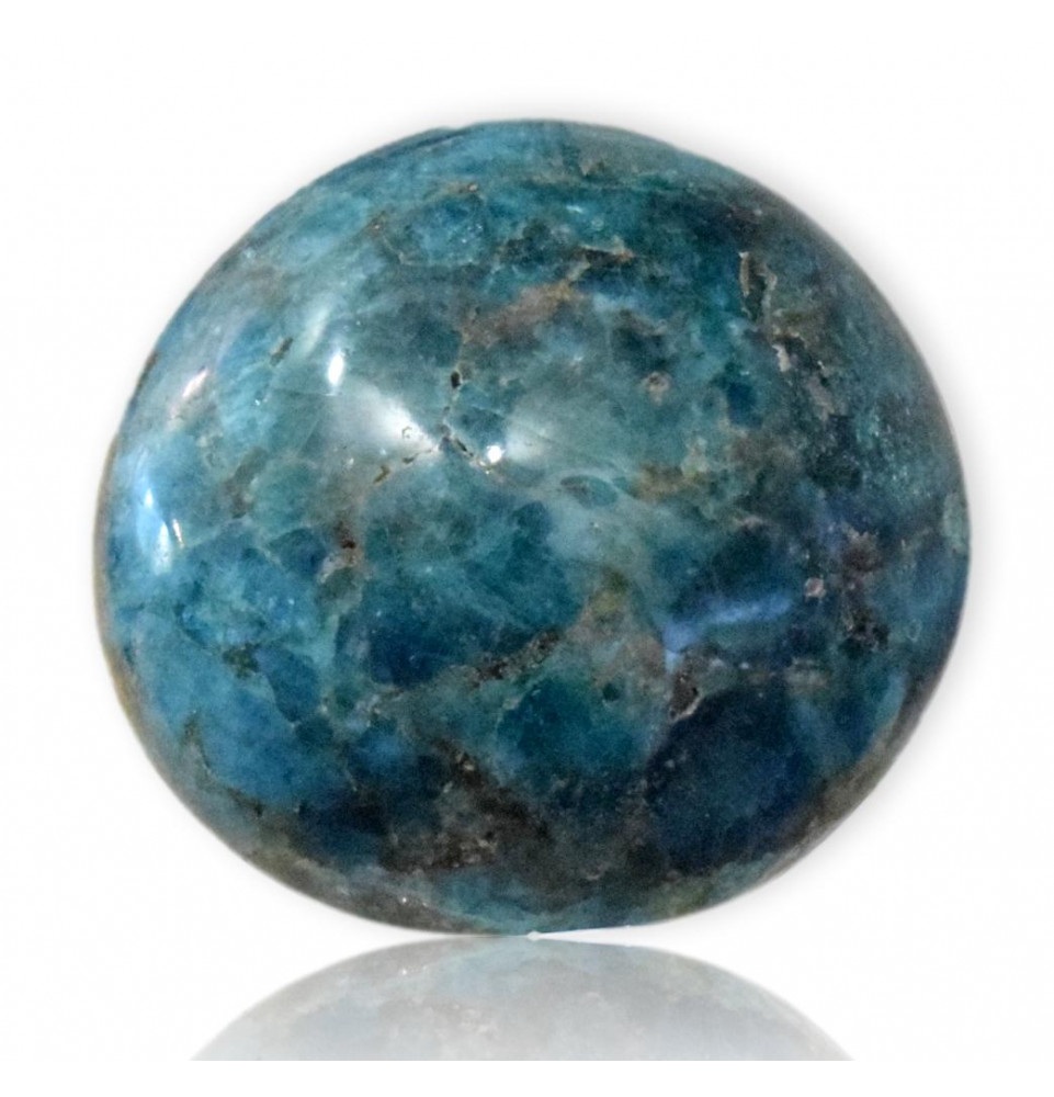 Galet Apatite bleue