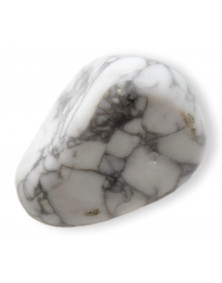 Petit galet de Howlite