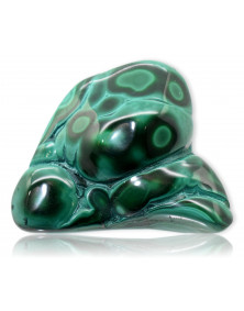 Malachite polie