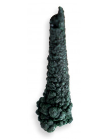 Une stalactite de Malachite brut