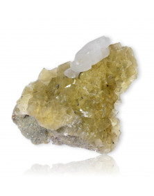 Fluorine jaune et calcite