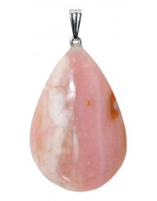 Pendentif Opale Rose