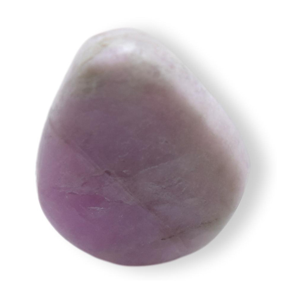 Un galet de Kunzite polie