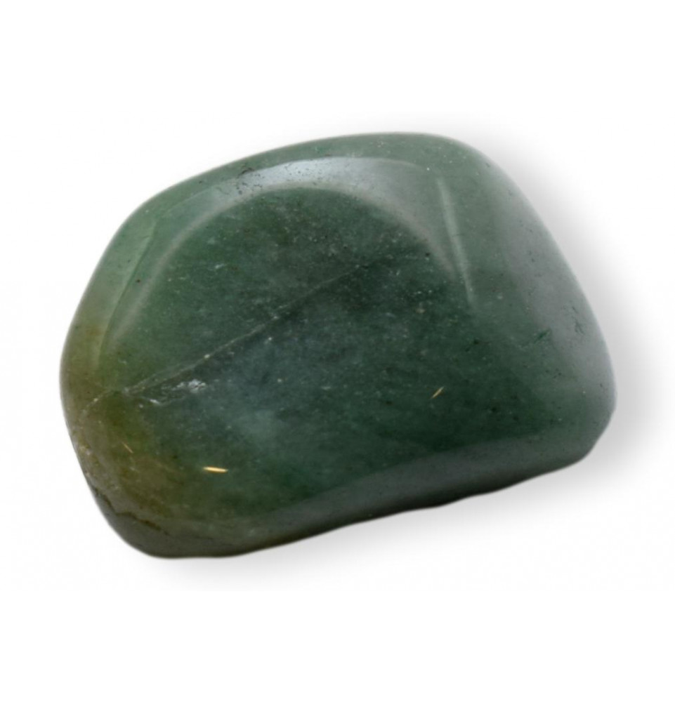 Galet d'Aventurine verte poli