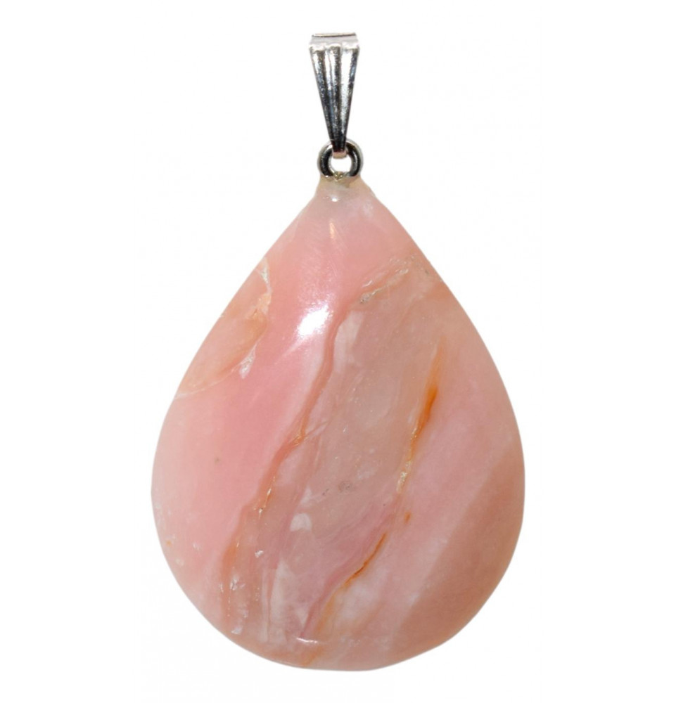 Pendentif Opale Rose