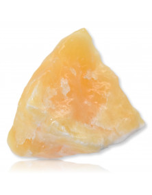 Calcite jaune brute