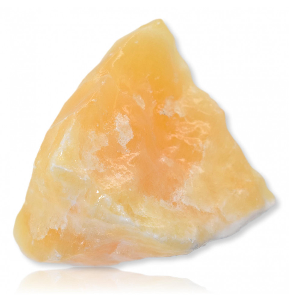 Calcite jaune brute