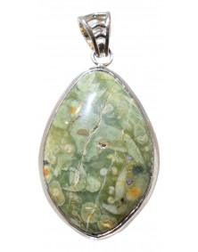 Pendentif Rhyolite verte