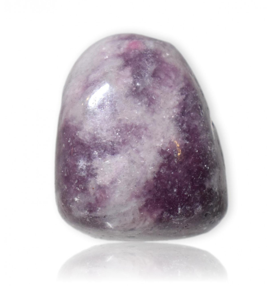 Lépidolite polie