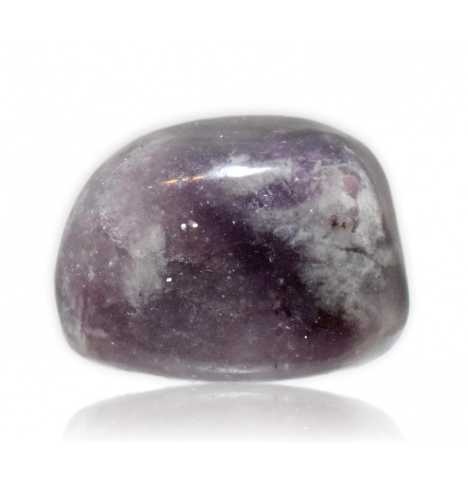 Lépidolite polie