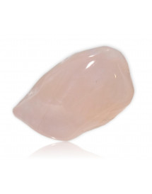 Calcédoine rose polie