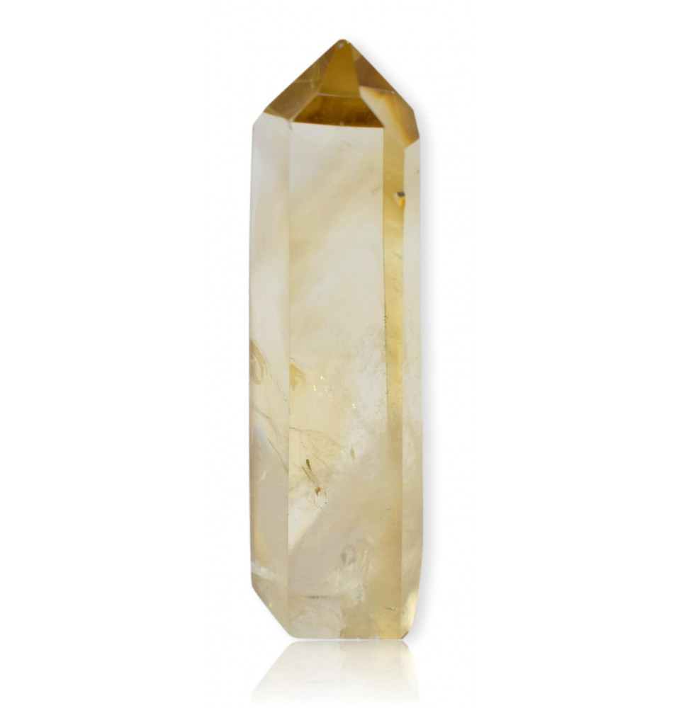 Pointe de citrine naturelle