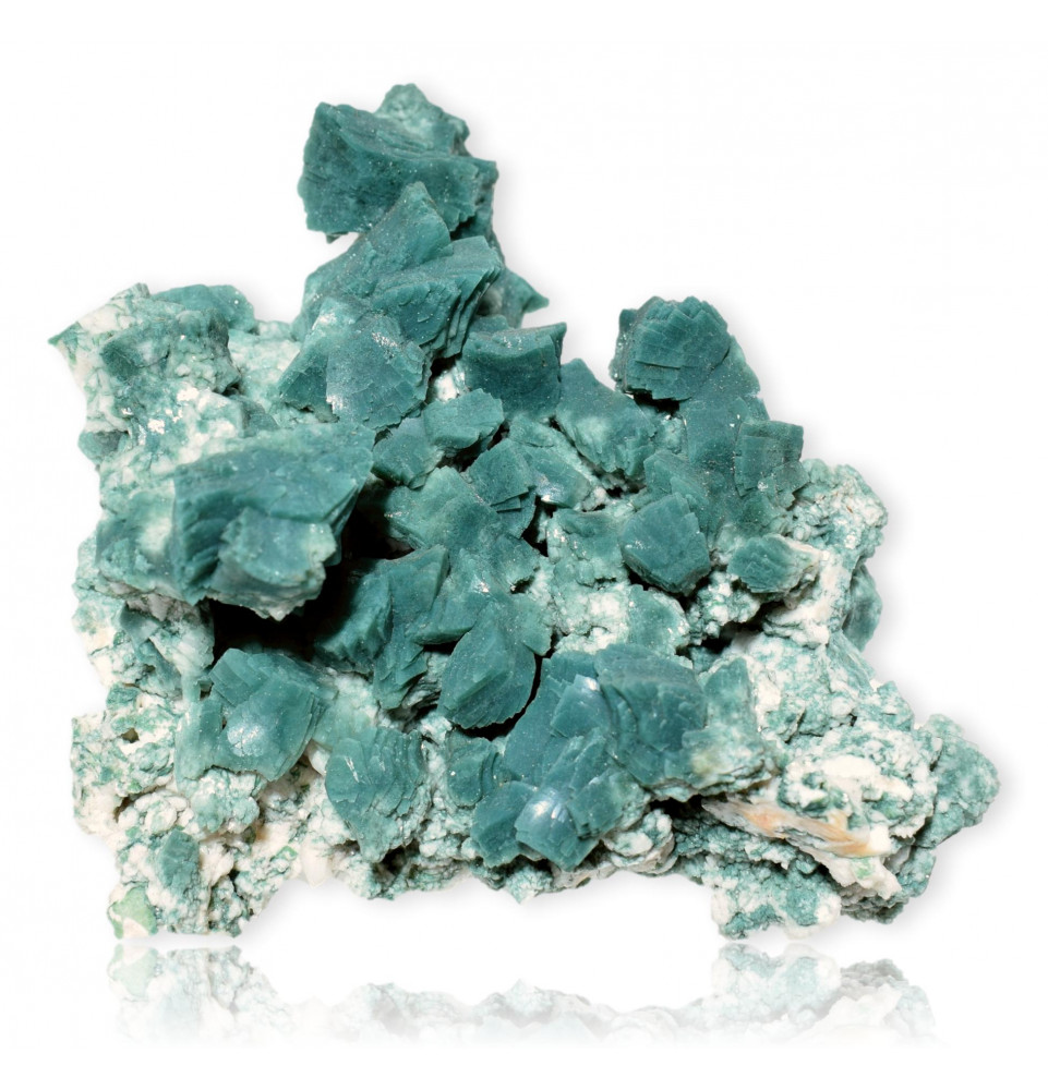 Heulandite et Céladonite